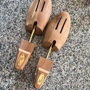 Allen Edmonds Natural Cedar Shoe Trees with Brass Hardware